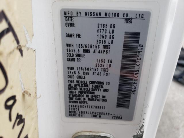 3N6CM0KN8LK709912 Nissan NV200 2.5S