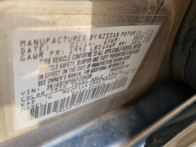 3N1AB7AP9GY228455 Nissan SENTRA S