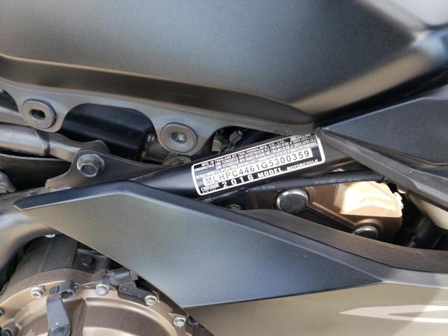 2016 HONDA CBR500 R MLHPC4461G5300359