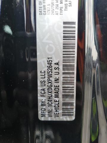 1C4HJXDGXPW526451 Jeep Wrangler Sport