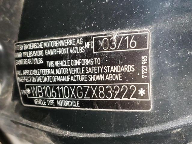 2016 BMW K1600 GT - WB106110XGZX83222