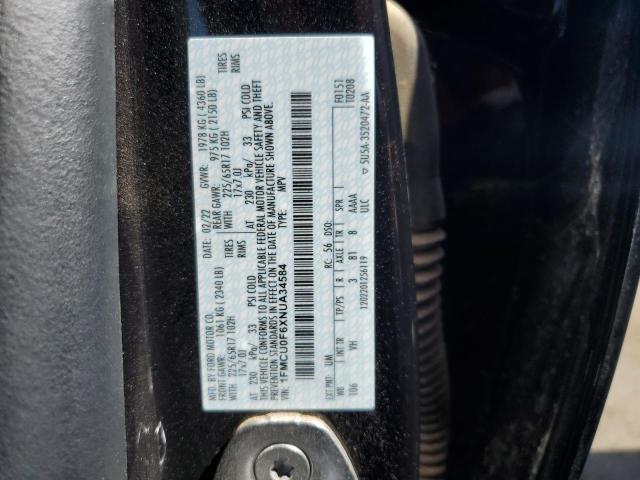 1FMCU0F6XNUA34584 Ford ESCAPE S