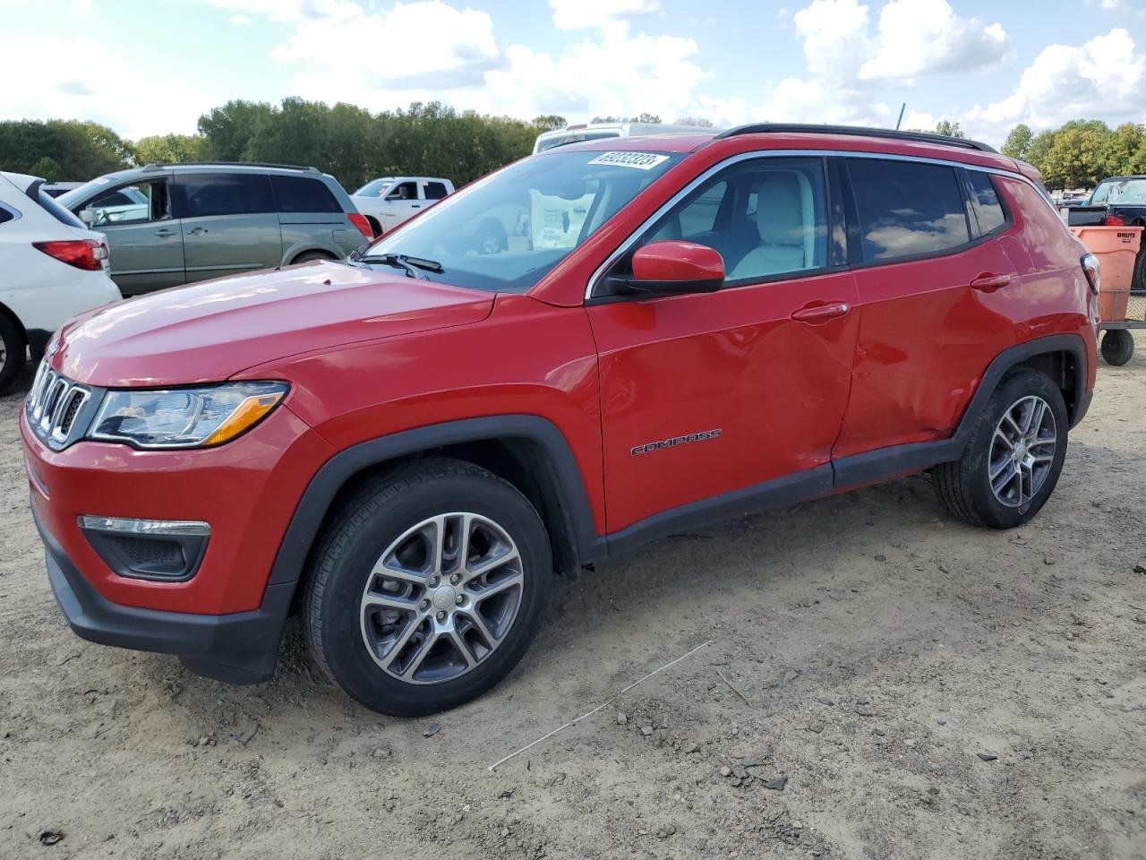 Jeep Compass 2020 багажник