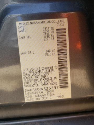 1N4AL3AP5GN325397 Nissan ALTIMA 2.5