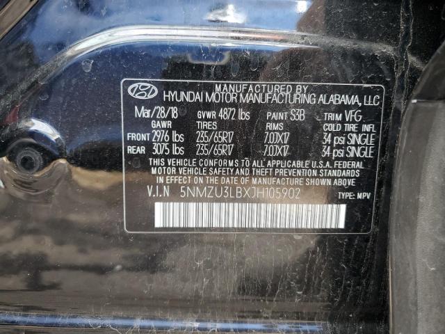 2018 HYUNDAI SANTA FE S - 5NMZU3LBXJH105902