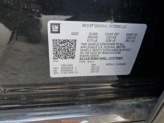 5GAERBKW6LJ237083 Buick Enclave Essence