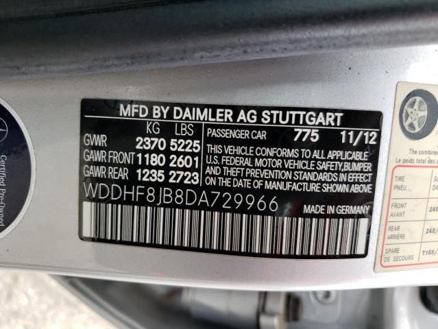 VIN WDDHF8JB8DA729966 2013 Mercedes-Benz E-Class, 3... no.12