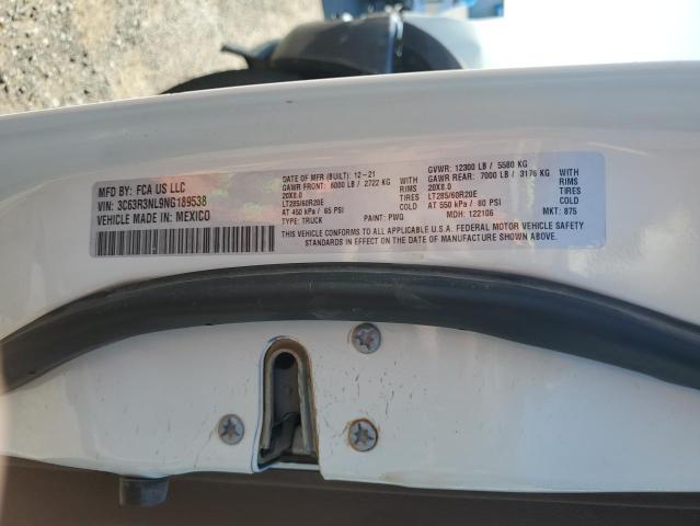 2022 RAM 3500 LONGH 3C63R3NL9NG189538
