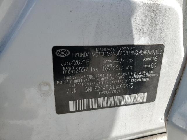 2017 HYUNDAI SONATA SE - 5NPE24AF3HH466675