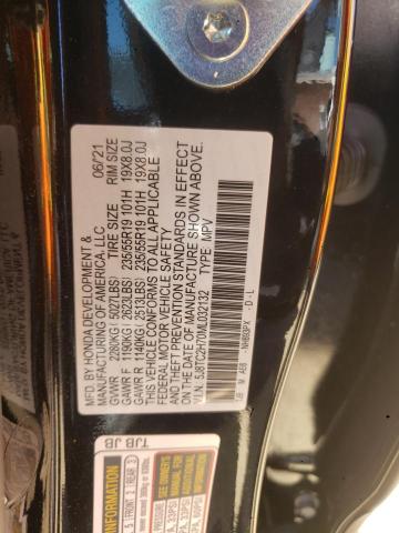 5J8TC2H70ML032132 Acura Rdx Advance