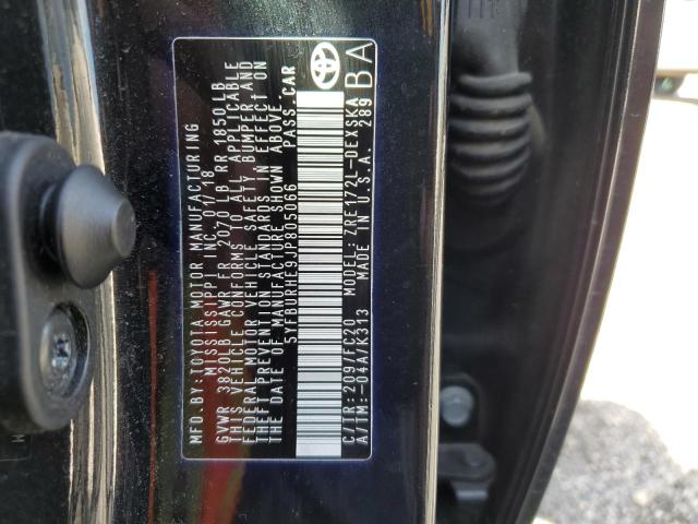 2018 TOYOTA COROLLA L - 5YFBURHE9JP805066