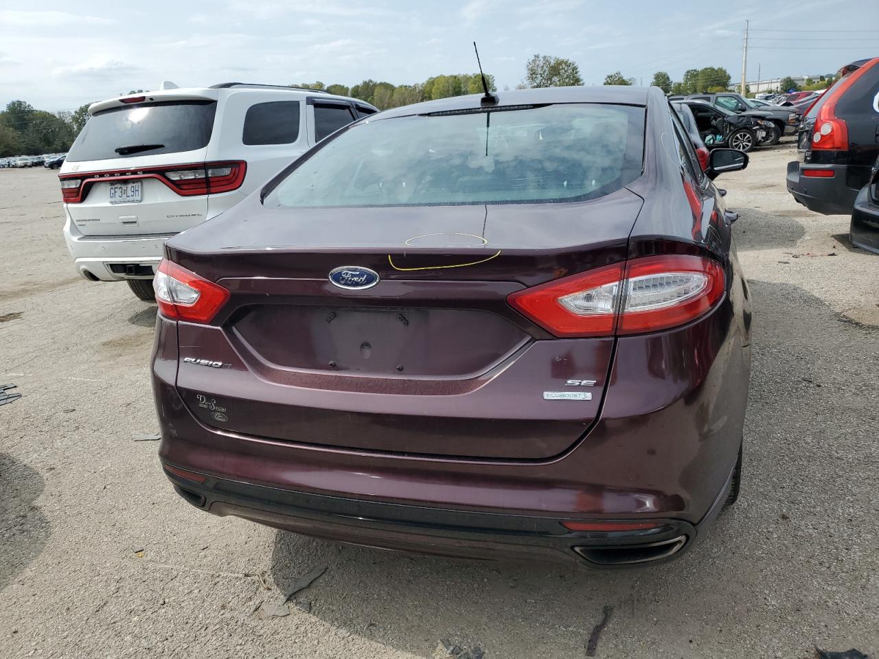 2013 Ford Fusion Se vin: 3FA6P0H95DR292443