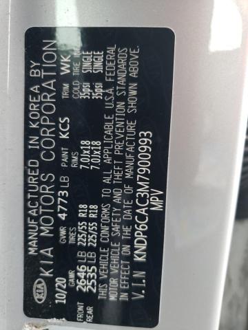 KNDP6CAC3M7900993 KIA SPORTAGE S