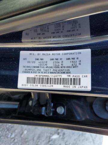 JM1BPBMM8L1169775 Mazda 3 Preferred
