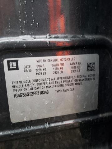 1G4GB5G32FF318340 Buick Lacrosse