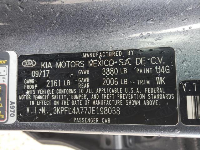 2018 KIA FORTE LX #3235821029