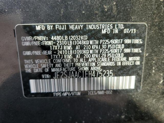 JF2SJAAC1EH475235 Subaru Forester 2.5i