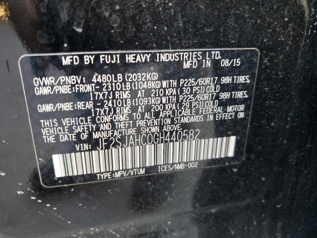 JF2SJAHC0GH440582 Subaru Forester 2.5i Limited