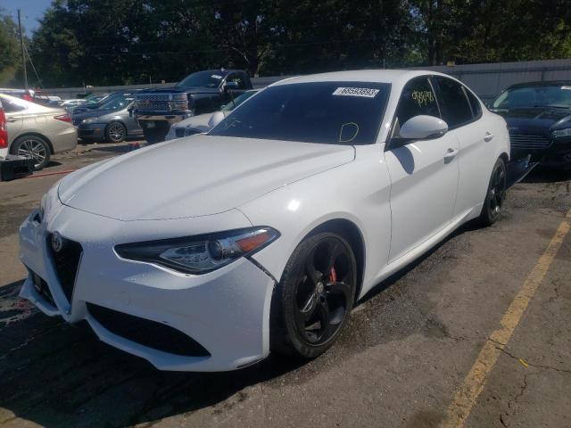 Lot #2505856377 2017 ALFA ROMEO GIULIA salvage car