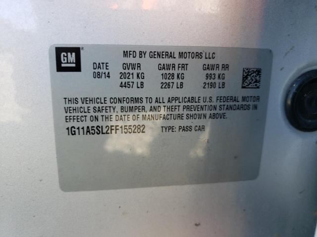 1G11A5SL2FF155282 Chevrolet MALIBU LS