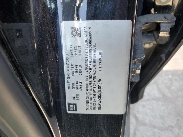 1G4PW5SK4G4181675 Buick Verano Sport Touring