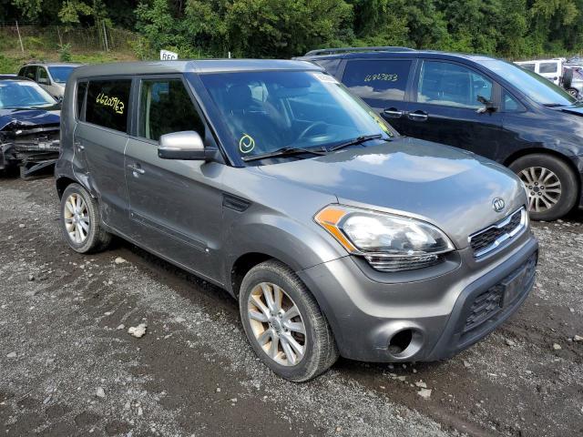 VIN: KNDJT2A66C7445168 Auction: COPART Lot: 66200963 Location: NY - NEWBURGH KNDJT2A66C7445168 KIA SOUL 2012 GRAY Photo 4