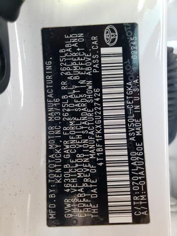 2016 TOYOTA CAMRY LE - 4T1BF1FKXGU227426
