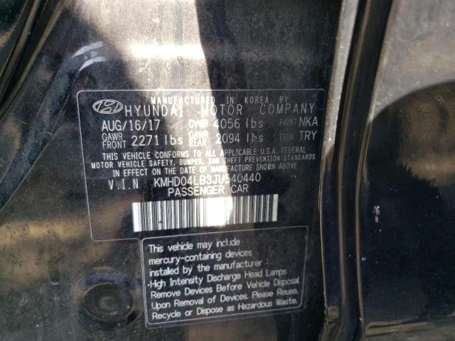 KMHD04LB3JU540440 Hyundai Elantra Sport