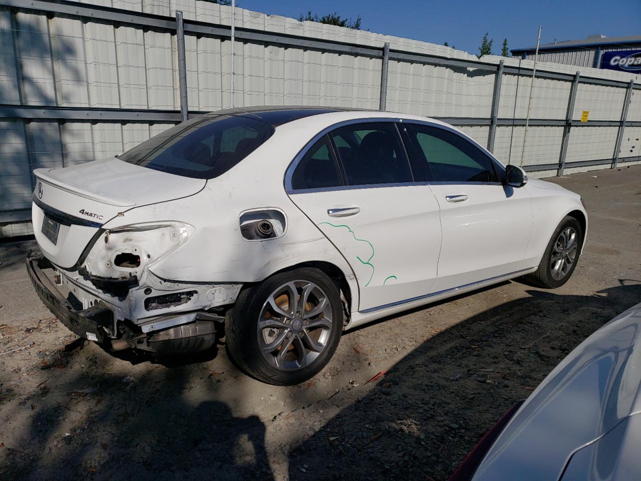 55SWF4KB2FU002839 2015 Mercedes-Benz C 300 4Matic