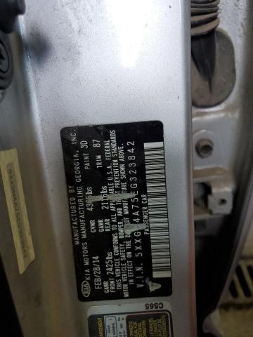 5XXGN4A75EG323842 KIA OPTIMA EX