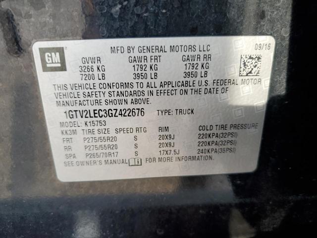 1GTV2LEC3GZ422676 GMC Sierra K1500