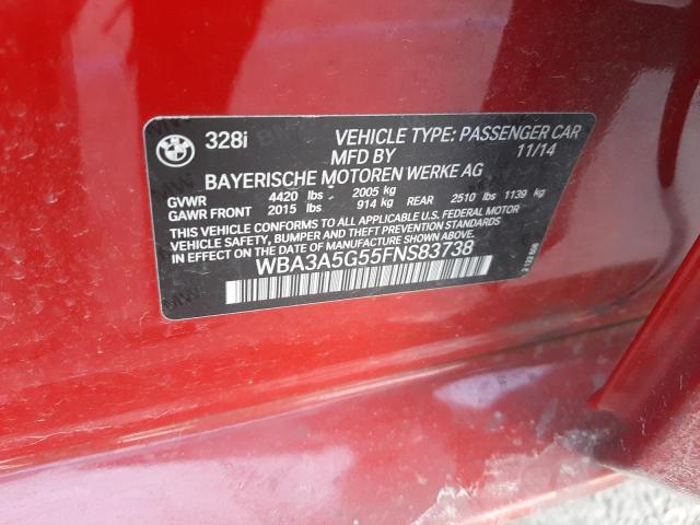 WBA3A5G55FNS83738 BMW 328 I