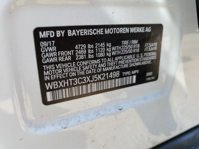 WBXHT3C3XJ5K21498 BMW X1 Xdrive28i
