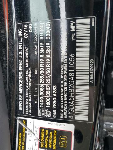 4JGDA5HB2GA811056 Mercedes-Benz Gle 350 4matic