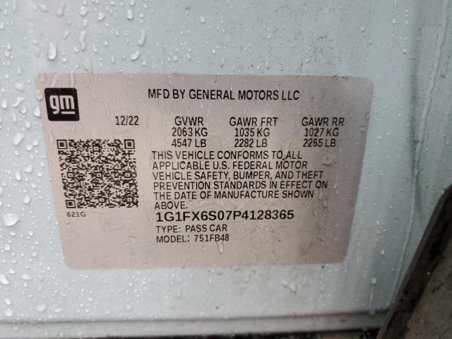 2023 CHEVROLET BOLT EV 2L 1G1FX6S07P4128365