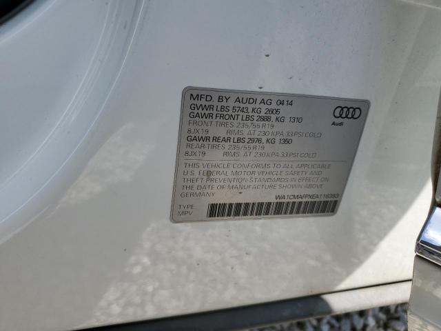 VIN WA1CMAFPXEA116393 2014 Audi Q5, Tdi Premium Plus no.14