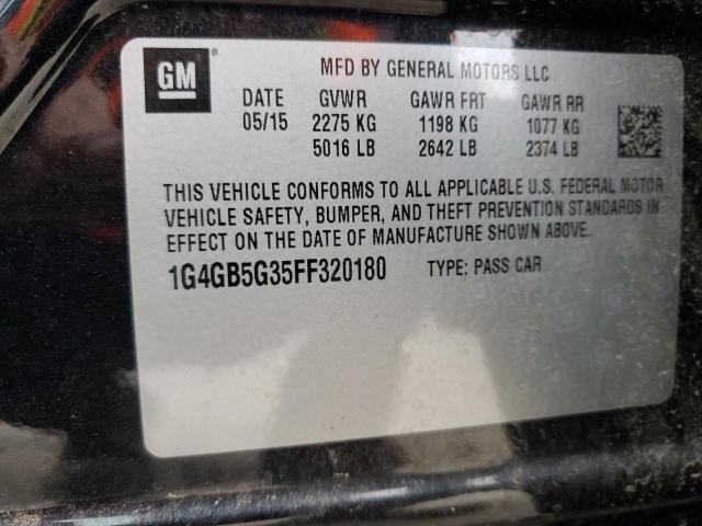1G4GB5G35FF320180 Buick Lacrosse