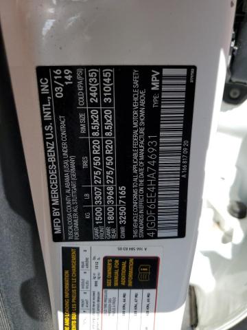4JGDF6EE4HA746931 Mercedes-Benz Gls 450 4matic