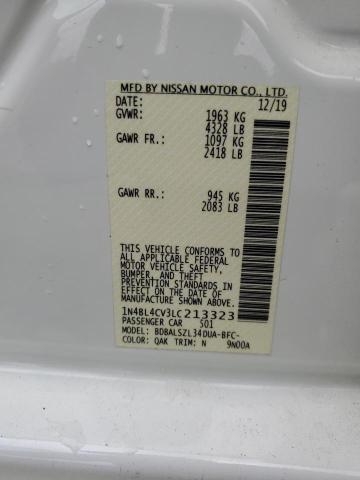 1N4BL4CV3LC213323 Nissan ALTIMA SR