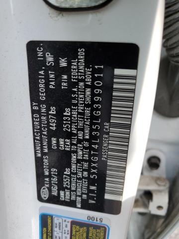 5XXGT4L35LG399011 KIA Optima Lx