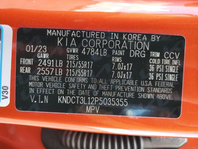 2023 KIA NIRO WAVE KNDCT3L12P5035355