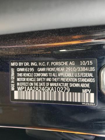 WP1AA2A24GKA10279 Porsche Cayenne