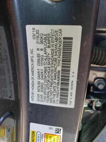 1HGCV1F39KA066566 Honda Accord SPO 13