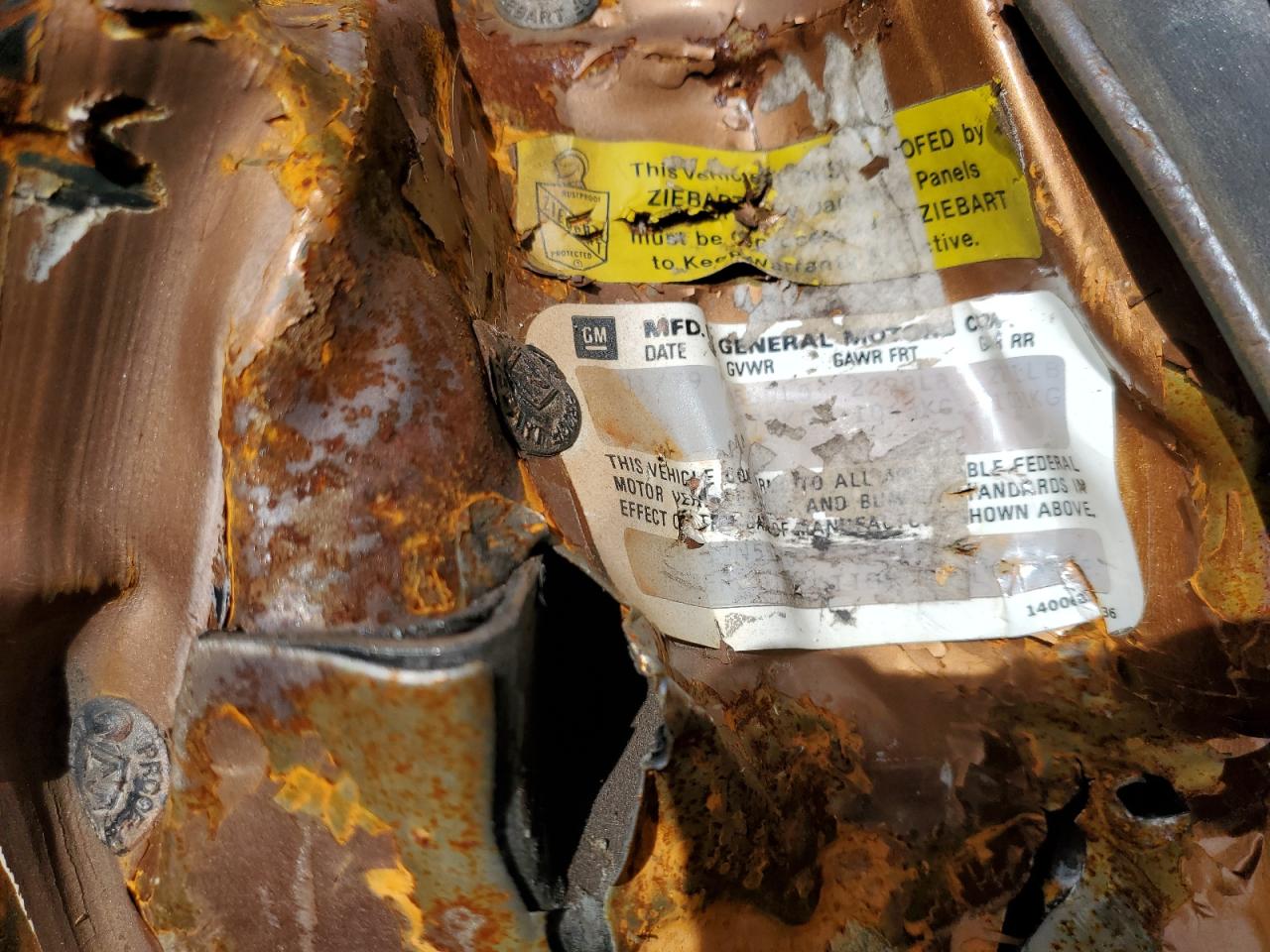 1Q87G9N551702 1979 Chevrolet Camaro