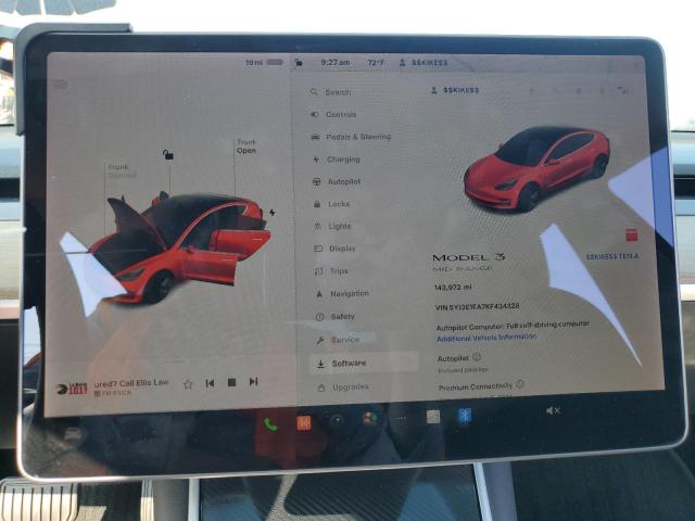2019 Tesla Model 3 VIN: 5YJ3E1EA7KF434328 Lot: 68777473