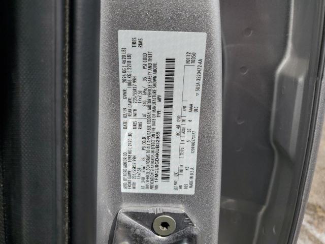 1FMCU0GD4KUB32955 Ford ESCAPE SE