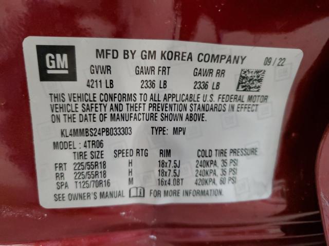 KL4MMBS24PB033303 Buick Encore Gx Preferred