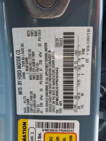 3FMCR9C61PRD65042 Ford Bronco Sport Outer Banks