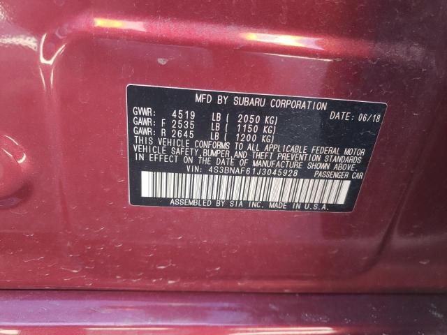 4S3BNAF61J3045928 Subaru Legacy 2.5i Premium