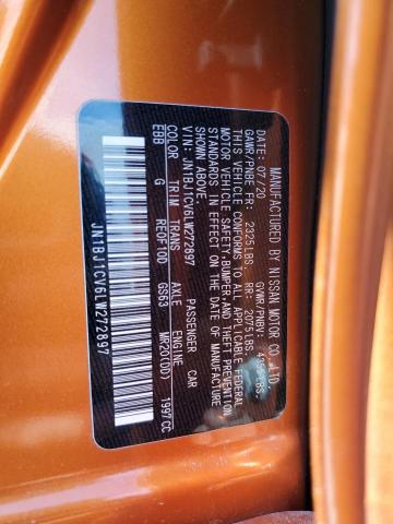 JN1BJ1CV6LW272897 Nissan Rogue Sport S